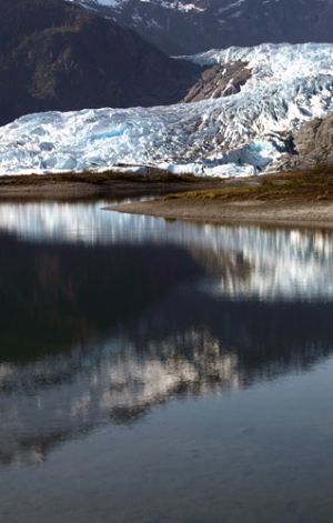Mendenhall Glacier Reflection